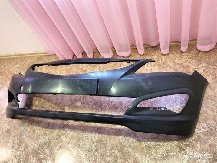 Бампер передний hyundai solaris