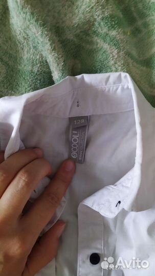 Блузка белая для девочек