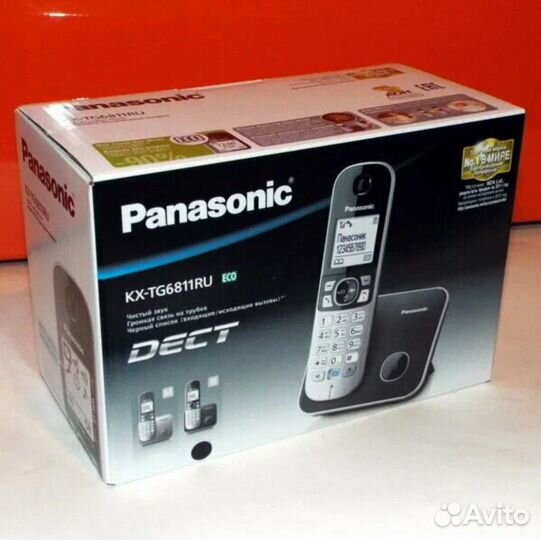 Беспроводной телефон Panasonic KX-TG6811RU