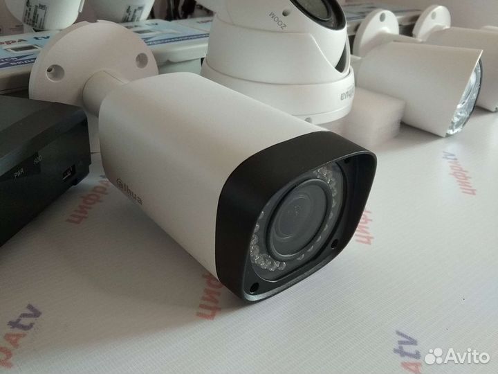 Видеонаблюдение 4Мп Dahua 9 камер варио Dahua