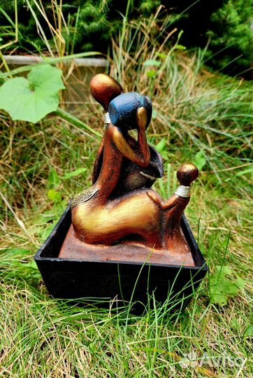 Домашний фонтан Африканки