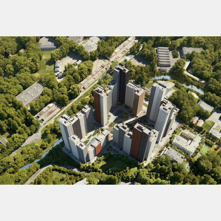 2-к. квартира, 64,9 м², 32/44 эт.