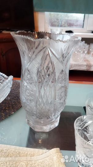Ваза хрустальная СССР