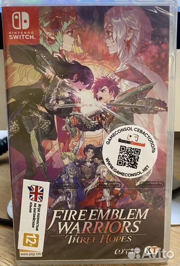 Fire Emblem Warriors: Three Hopes для NS новый