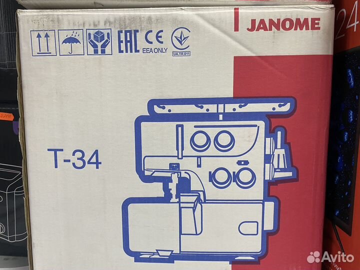 Оверлок janome T-72