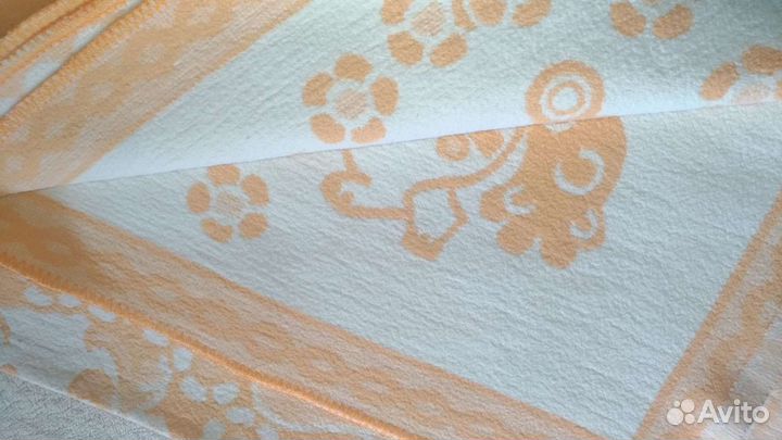 Одеяло байковое детское плед