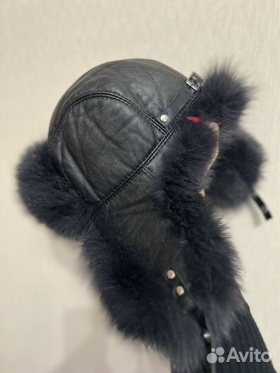 Мужская зимняя шапка ушанка