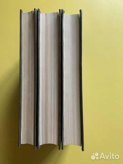 Живые и мертвые. К. Симонов. 3 книги