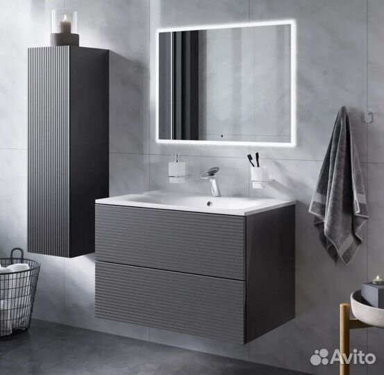 Тумба,пенал,раковина для ванной AM PM (новая)