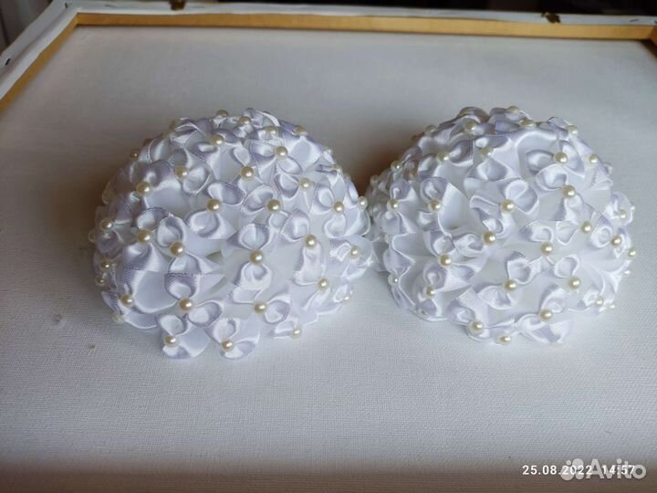 Пышный бант на 1 сентября