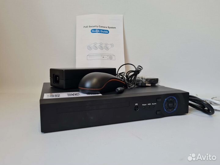 Видеонаблюдение.Регистратор для камер POE 8каналов