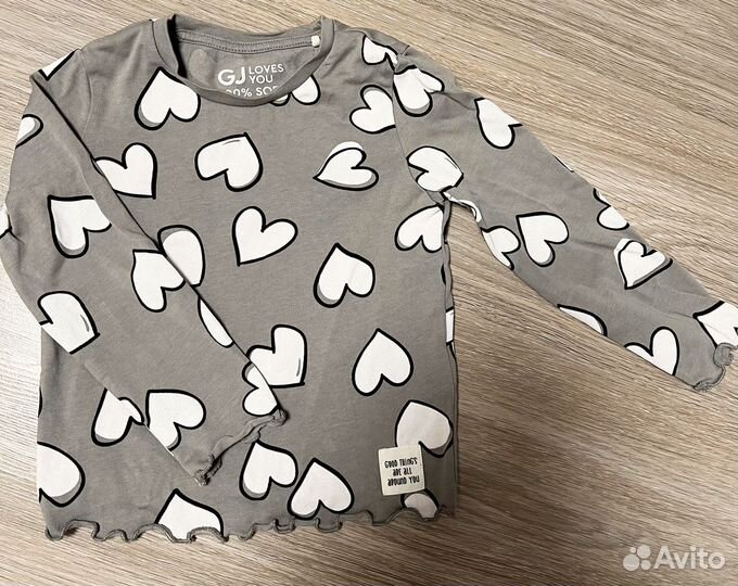 Лонгслив/водолазка для девочки 104