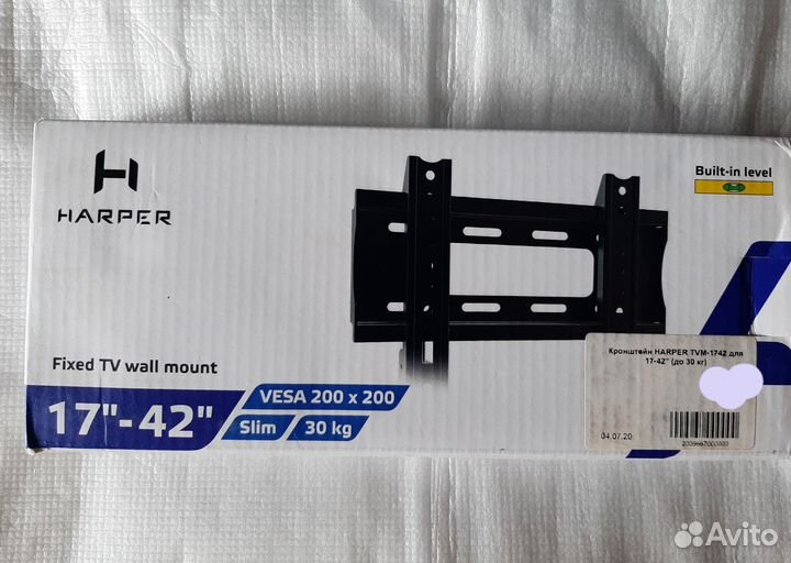 Кронштейн для тв Harper TVM-1742