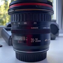 Canon EF 20-35mm f/3.5-4.5 USM с допами