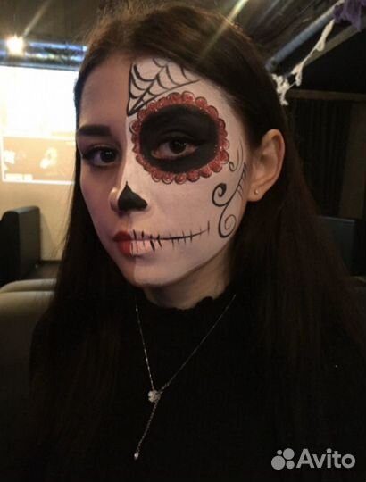 Грим и аквагрим на Хэллоуин