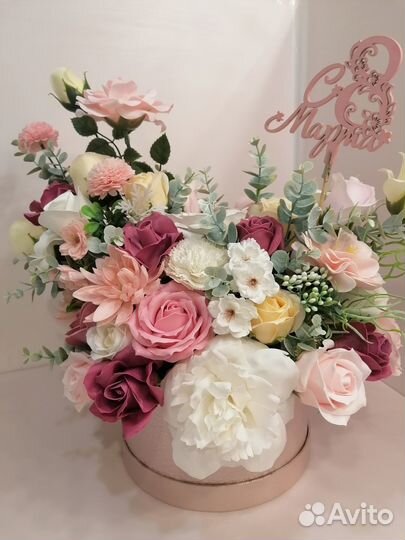 Букет из мыла