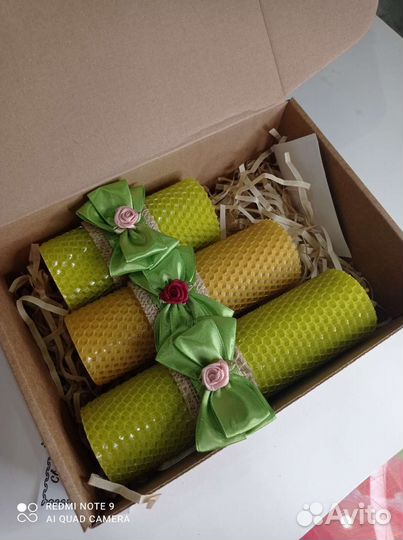 Свечи из вощины