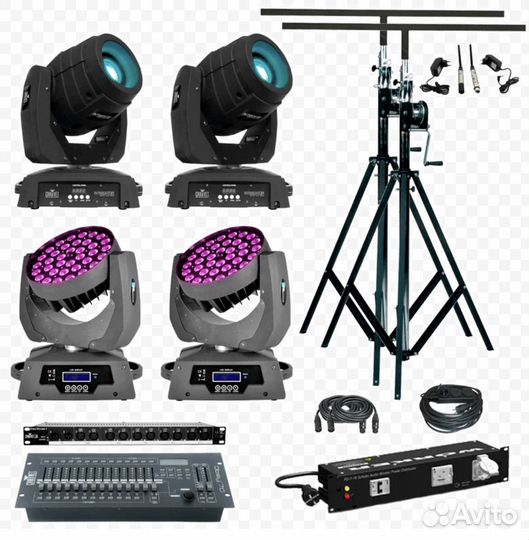 Прокат звук, свет, led экран, караоке