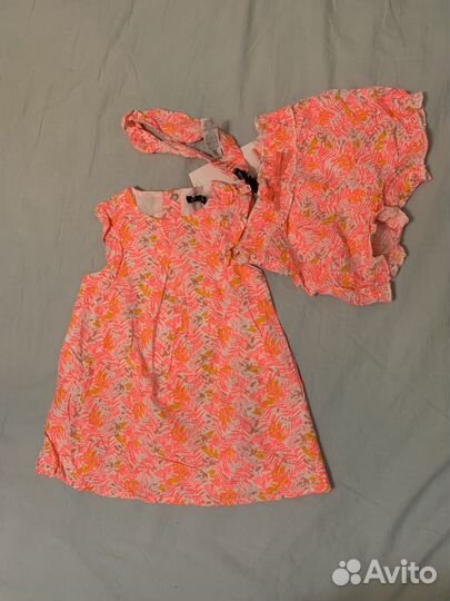 Пакет новых вещей на девочку 63-69см