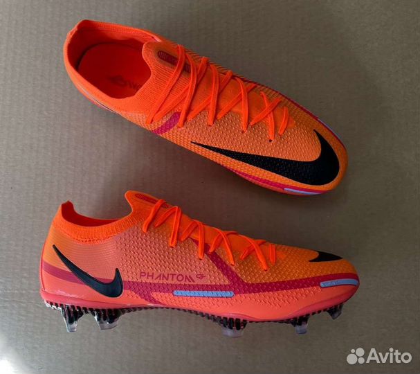 Бутсы Nike Phantom GT2 Elite FG Orange