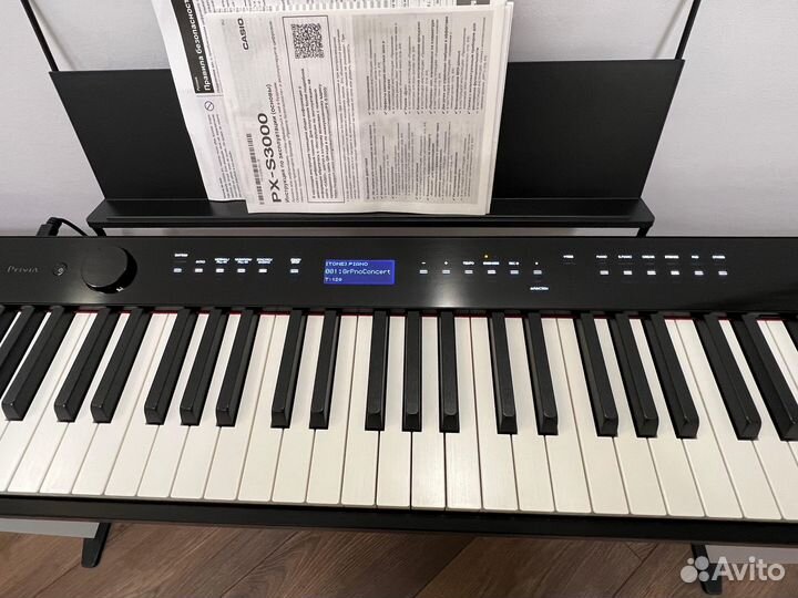 Цифровое пианино casio px-s3000
