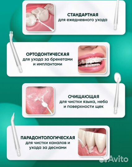 Ирригатор портативный новый