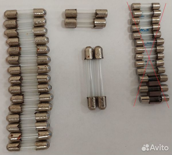 Предохранители СССР стеклянные