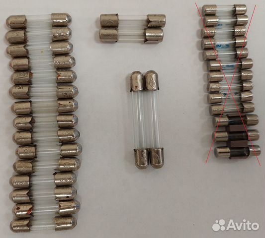 Предохранители СССР стеклянные