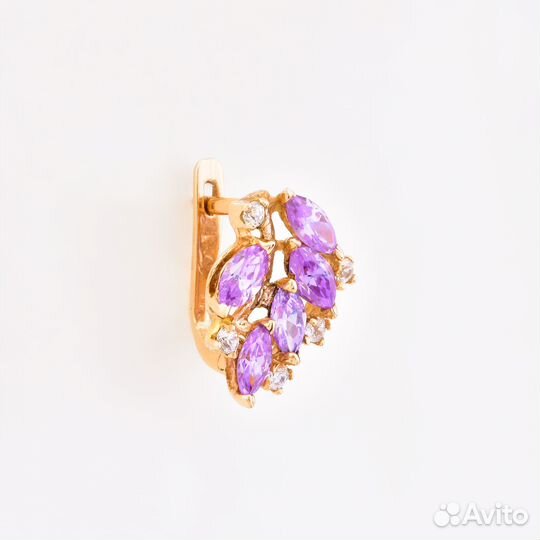Серьги золотые