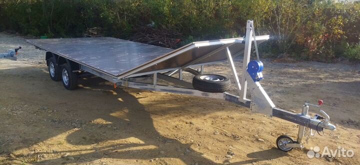 Продам прицеп для Аэролодки 6.5 м. с трапами