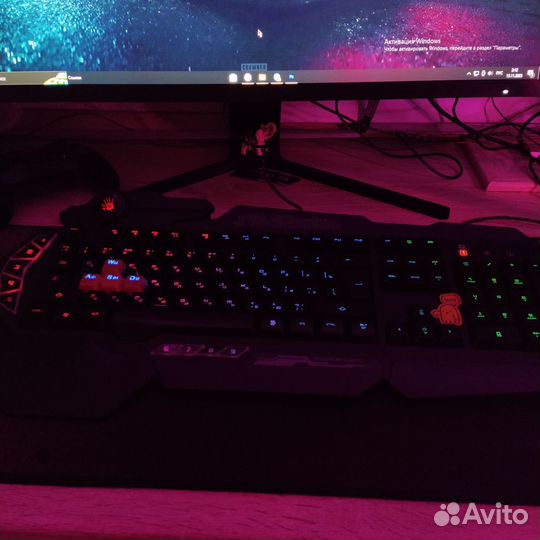 Игровая механическая клавиатура bloody b314