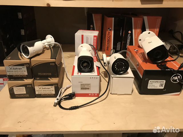 AHD уличные 2 Мрх видеокамеры