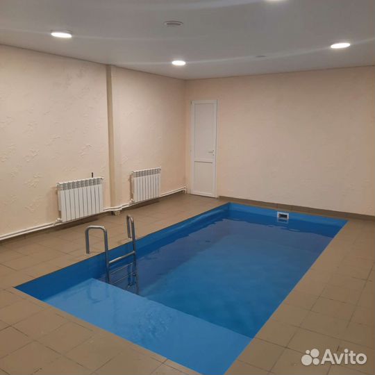 Сауна с теплым бассейном