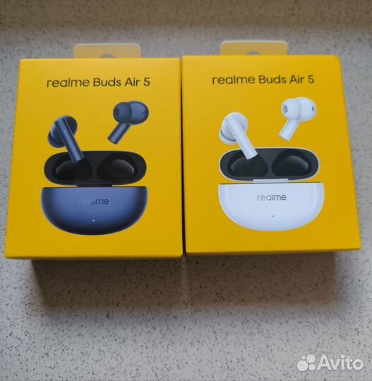 Новые наушники Realme buds air 5 global