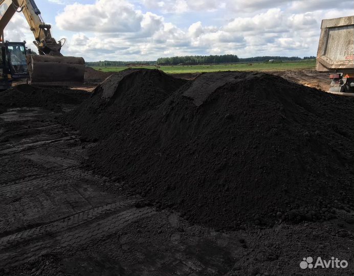 Плодородный грунт торф