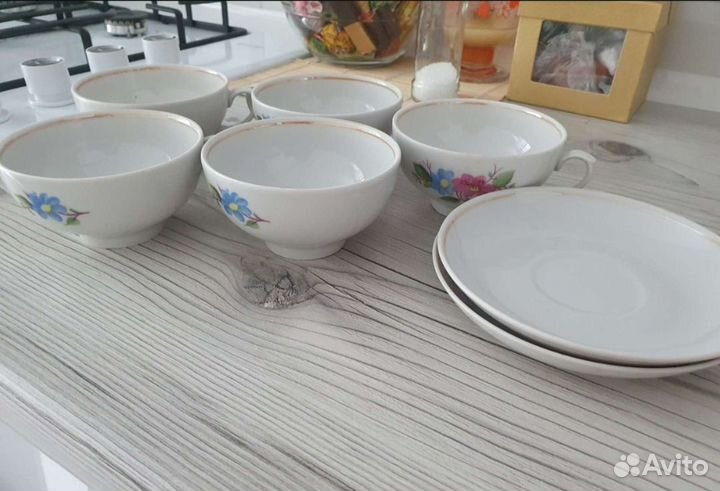 Сервиз чайный кофейный новый 3 набора чайник