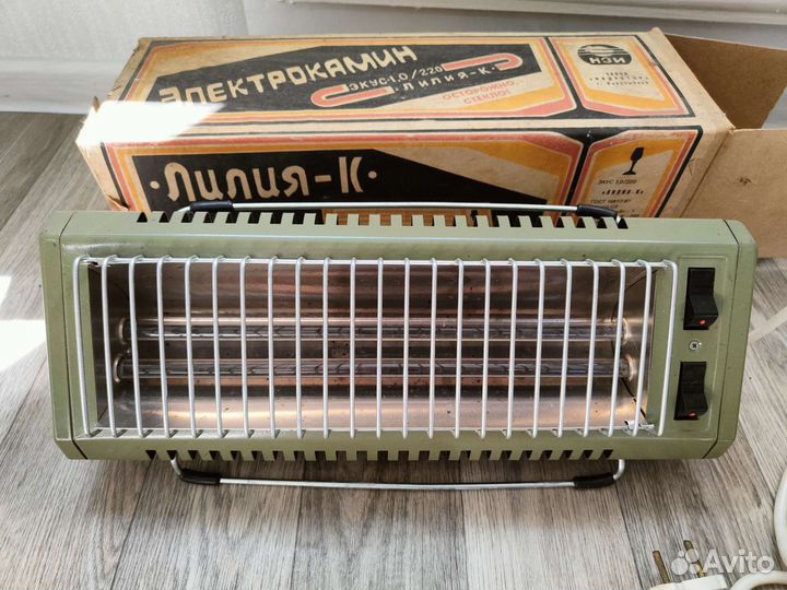 Электрокамин СССР лилия-к