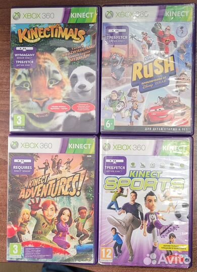 Игры для xbox 360 kinect