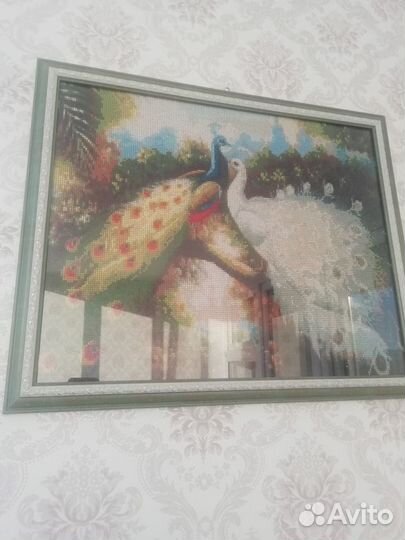 Картина павлины