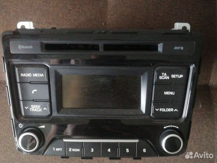 Штатная магнитола хендай крета