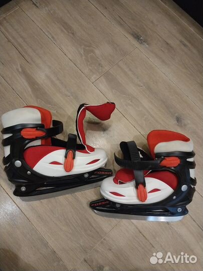 Коньки детские раздвижные 34 37
