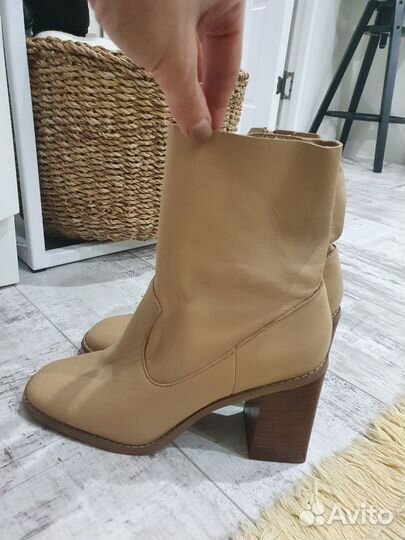 Ботильоны натуральная кожа