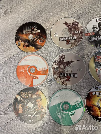 Диски для игр