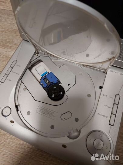 Портативный dvd проигрыватель supra