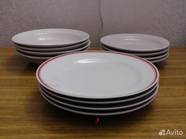 Тарелки винтаж СССР