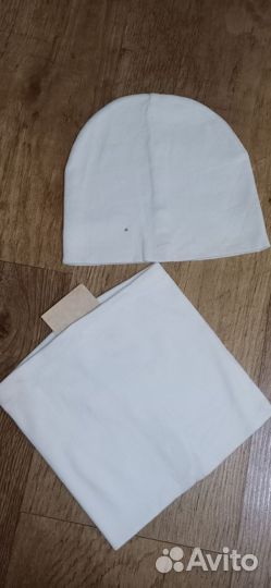 Комплект шапка, шарф