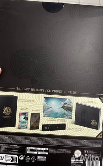 Коллекционное издание Zelda: Tears of the Kingdom