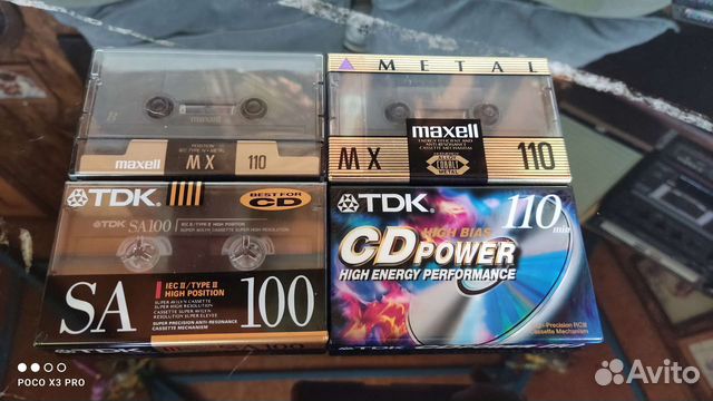 Кассеты TDK SA-100, TDK CD Power-110