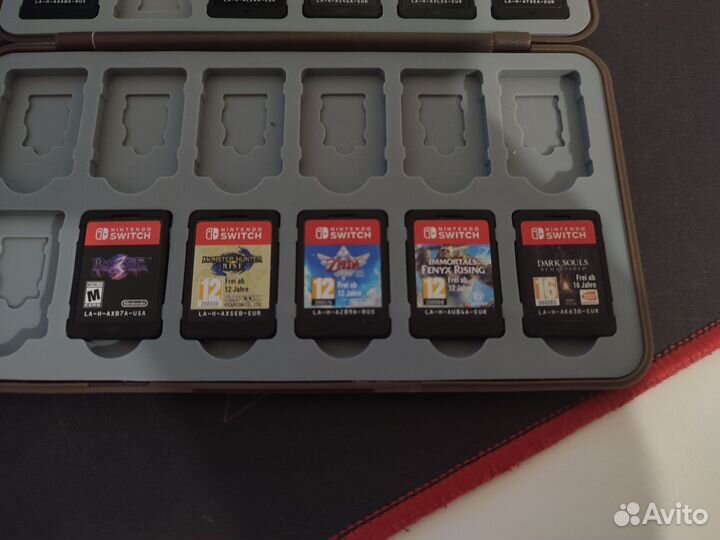 Игры для Nintendo Switch картриджи