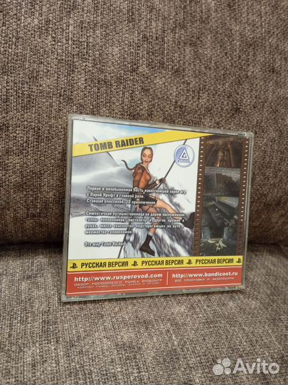 Игра на sony playstation 1 tomb raider